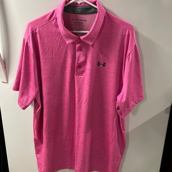 Under Armour Shirts Under Armour Mens Xxl Golf Polo Shirt Bright